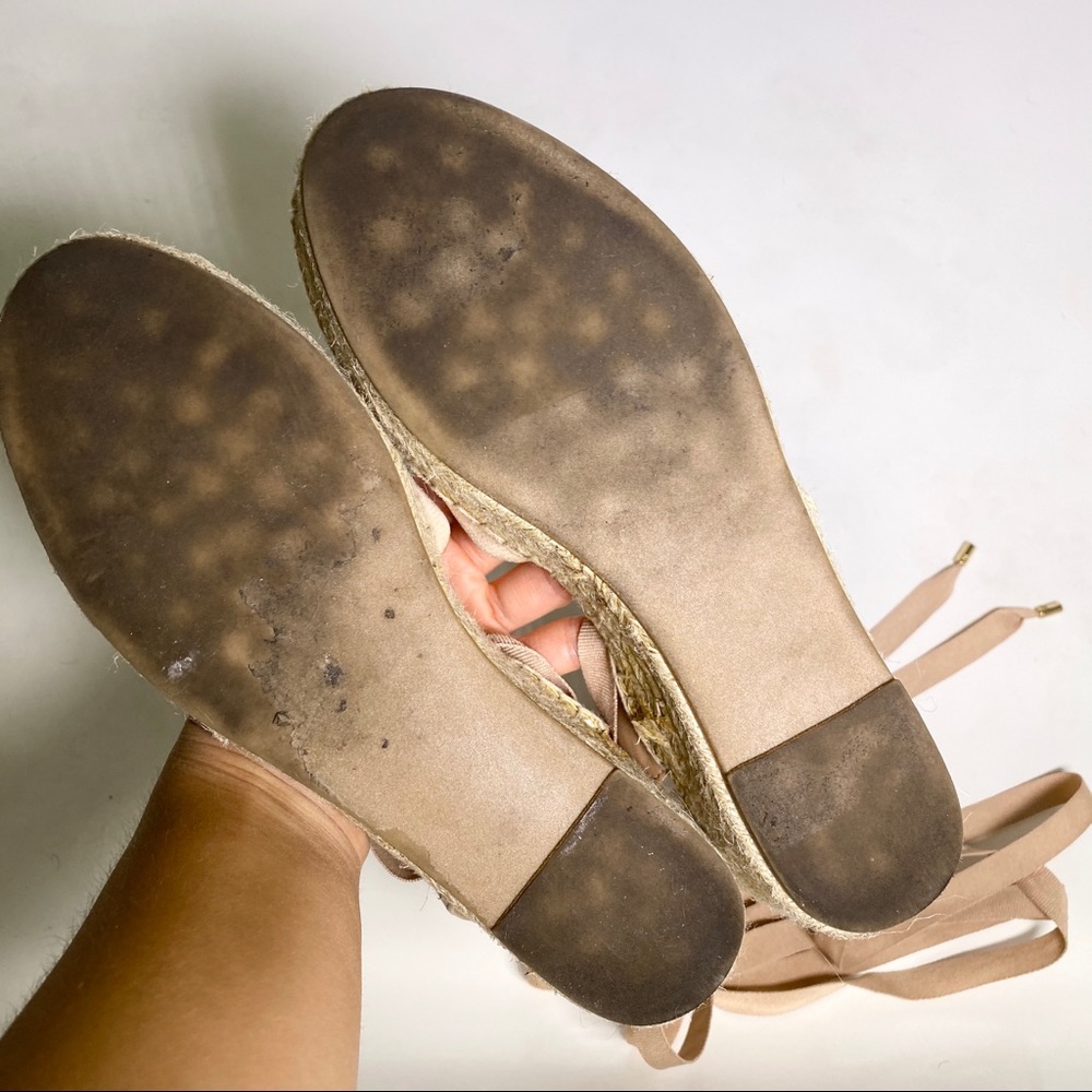 Nanette Lepore Beatriz Closed Toe Espadrilles Sz 7 - Picture 10 of 10